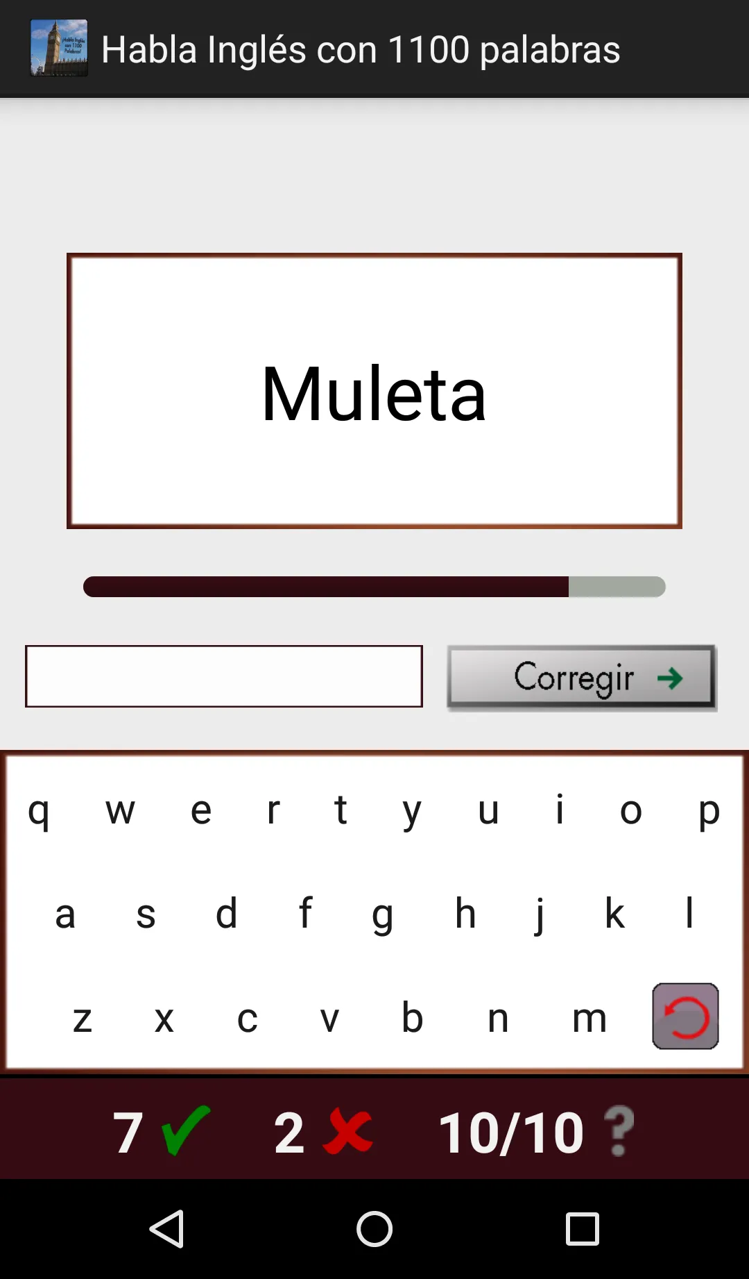 Habla Inglés con 1100 palabras | Indus Appstore | Screenshot