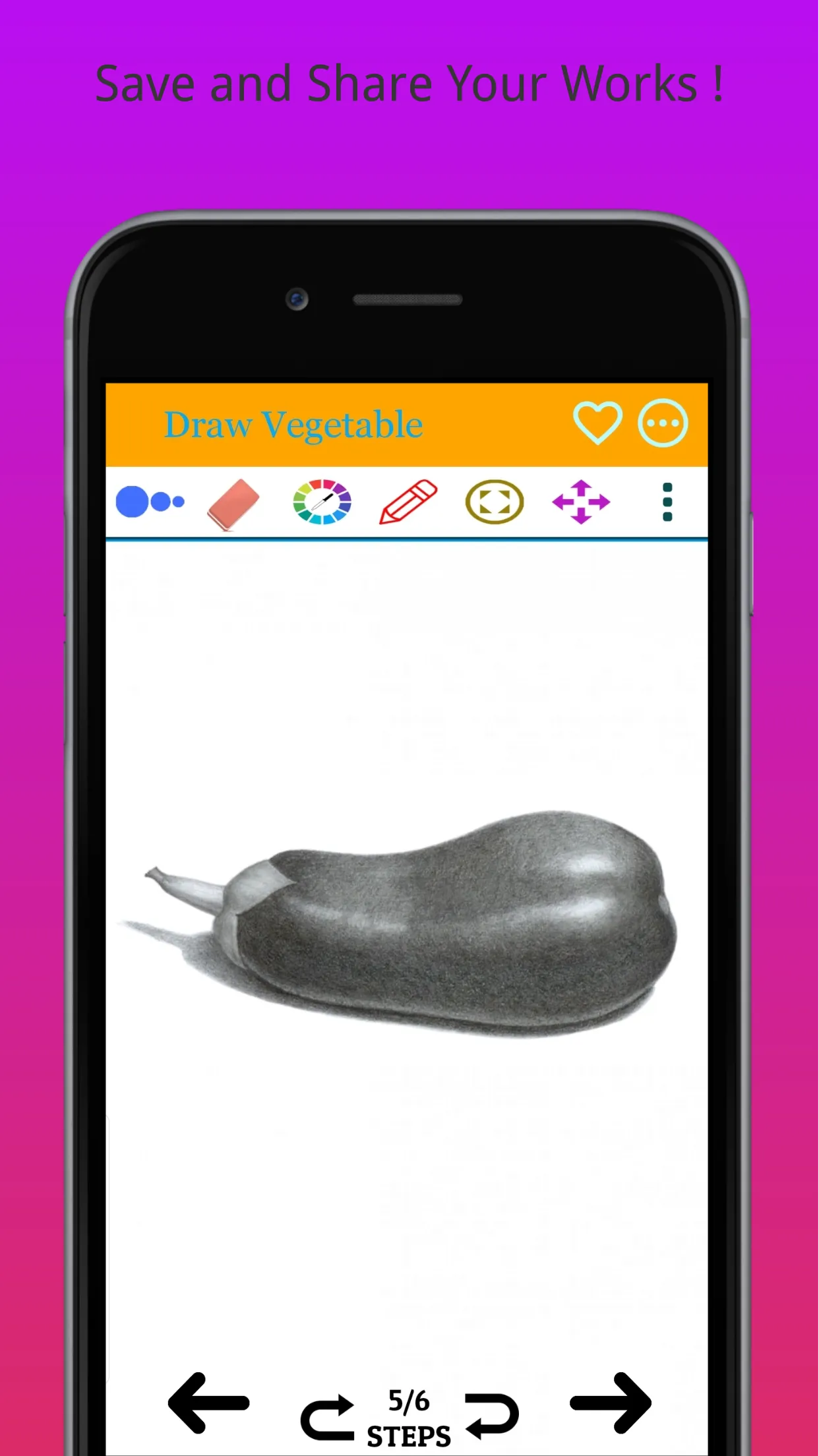 How to Draw Real Vegetables | Indus Appstore | Screenshot
