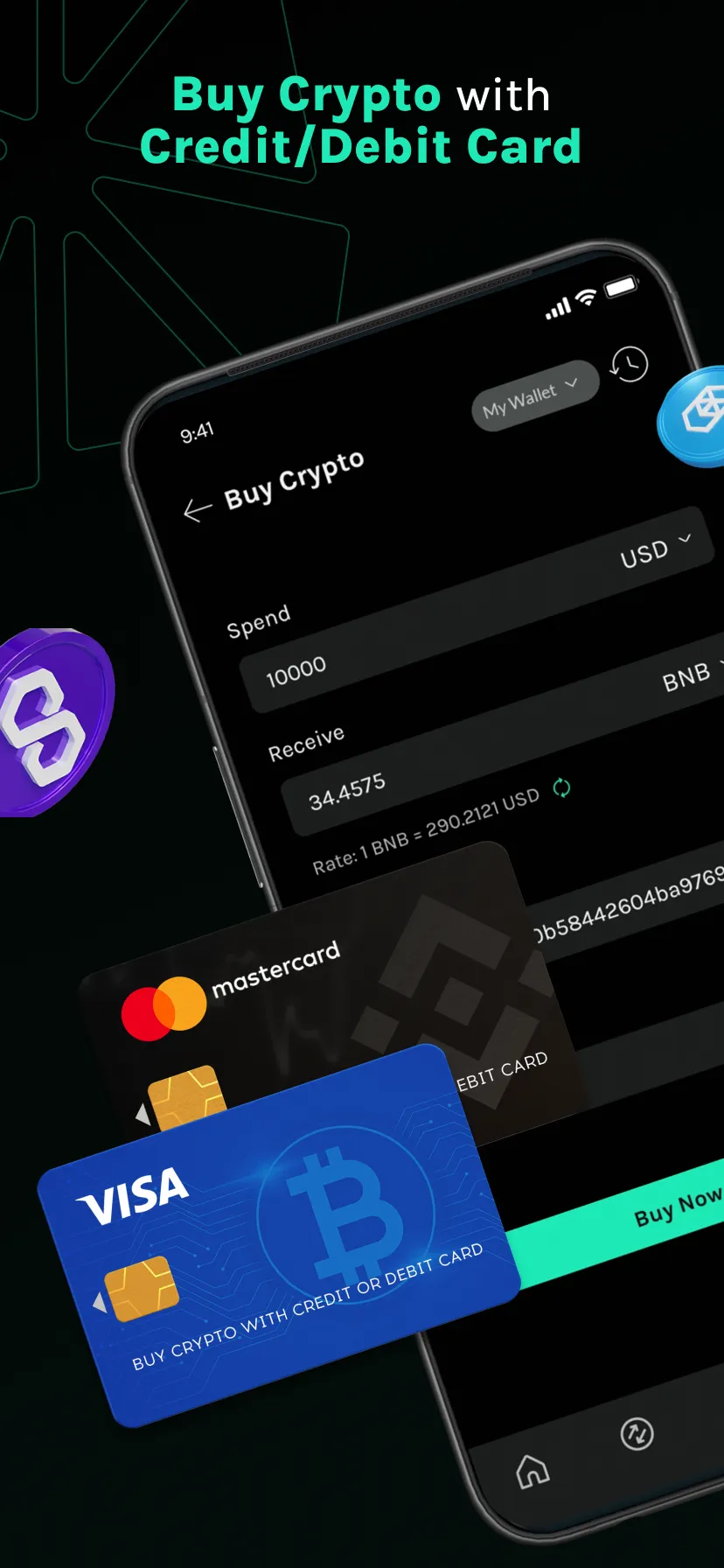 Krystal: Crypto & Web3 Wallet | Indus Appstore | Screenshot