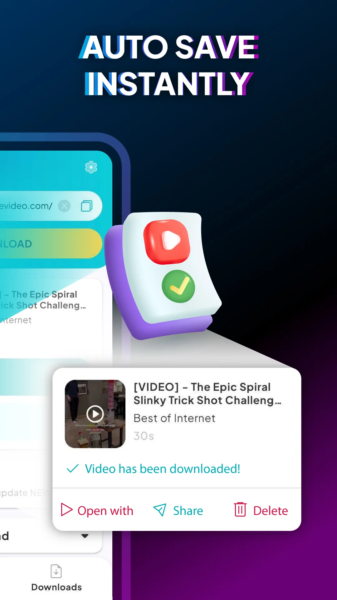 SnapVid: Download All Video 4K | Indus Appstore | Screenshot