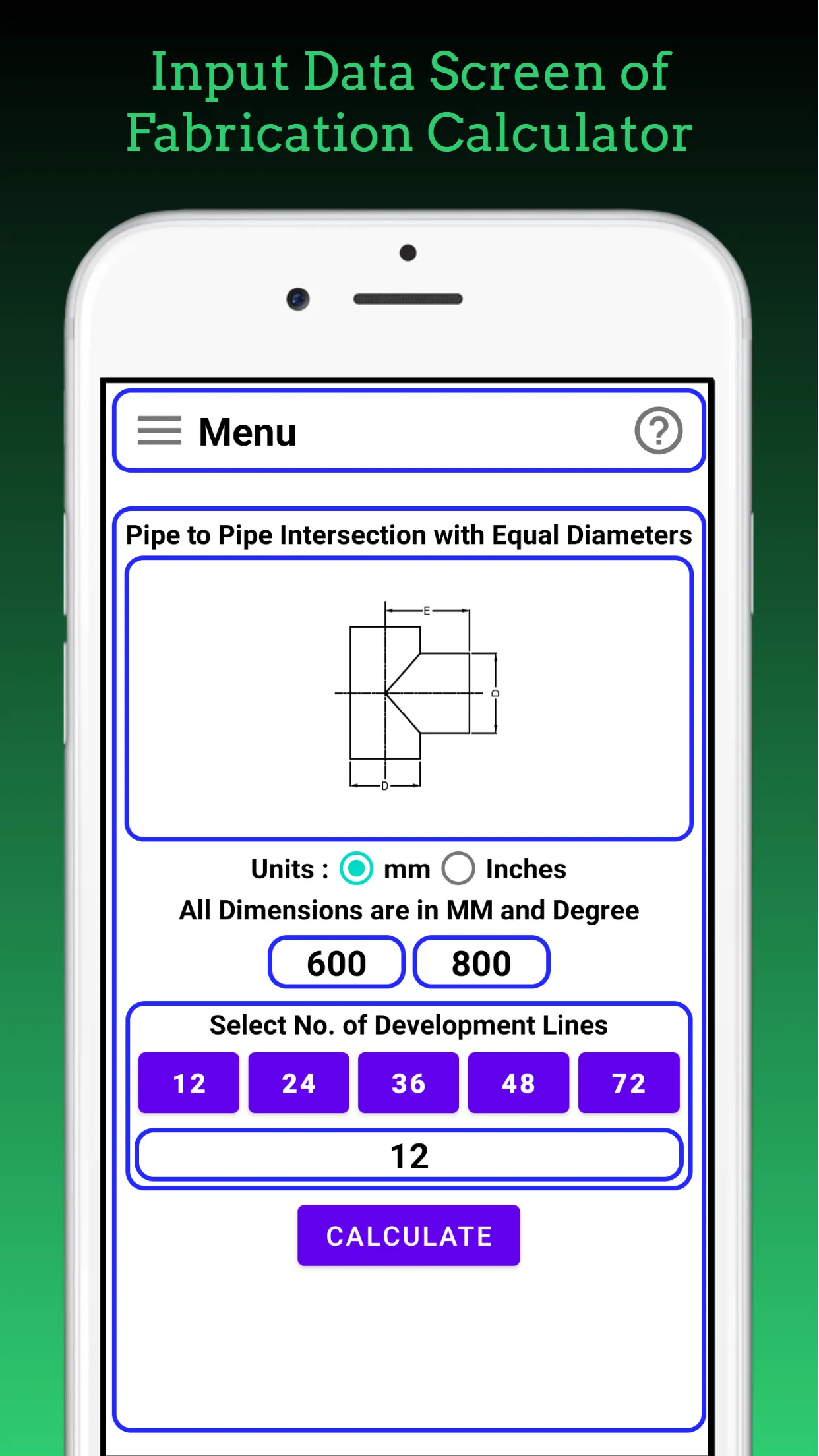 Fabrication Calculator | Indus Appstore | Screenshot