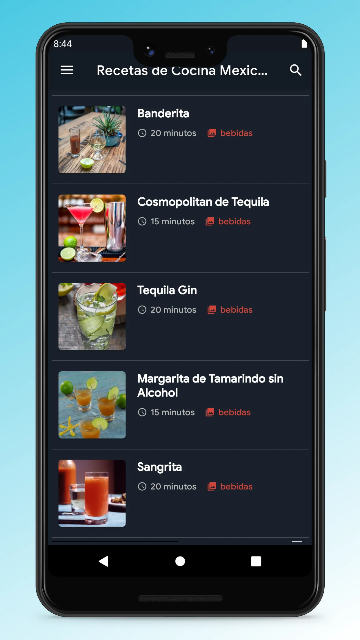 Mexican Recipes - Food App | Indus Appstore | Screenshot