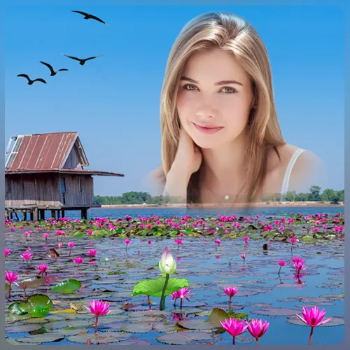 Lotus Photo Frames | Indus Appstore | Screenshot