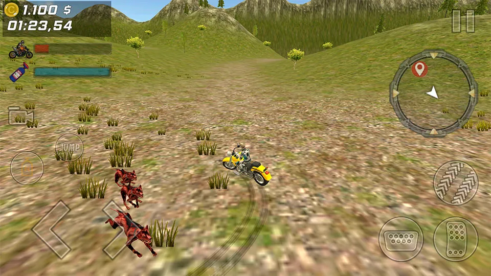 Zombie Escape : Bike Racing | Indus Appstore | Screenshot