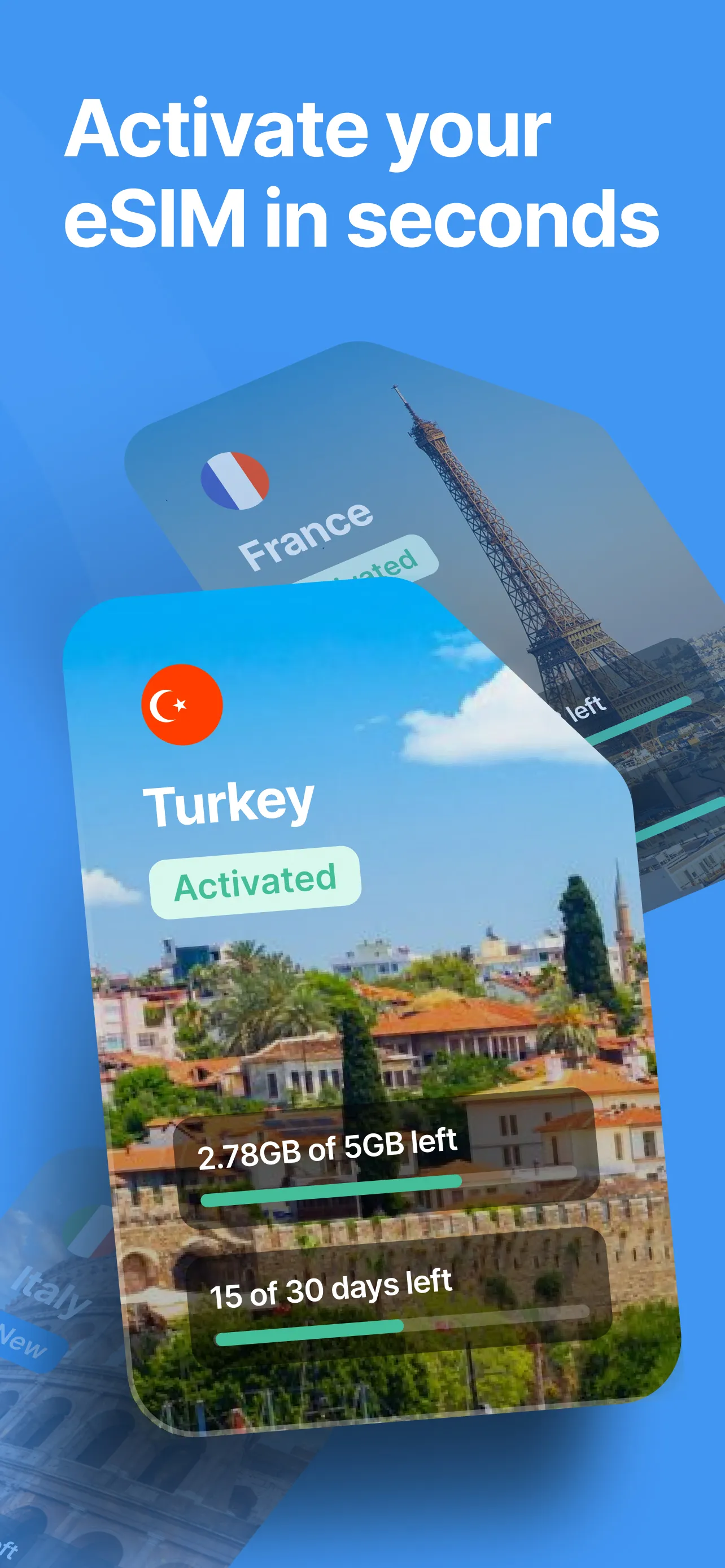OnePhone: Numbers & eSIM Data | Indus Appstore | Screenshot