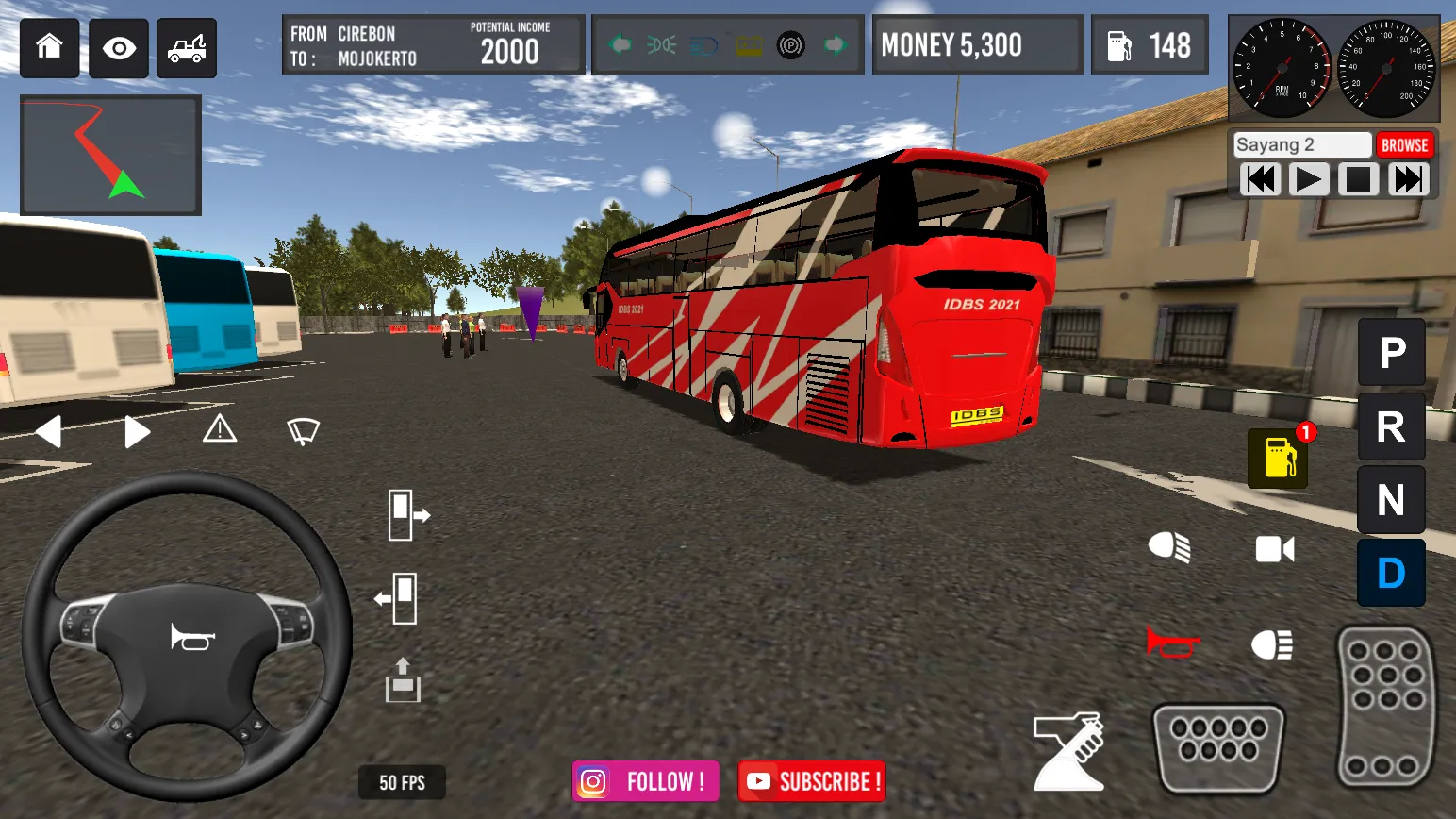 IDBS Bus Simulator | Indus Appstore | Screenshot