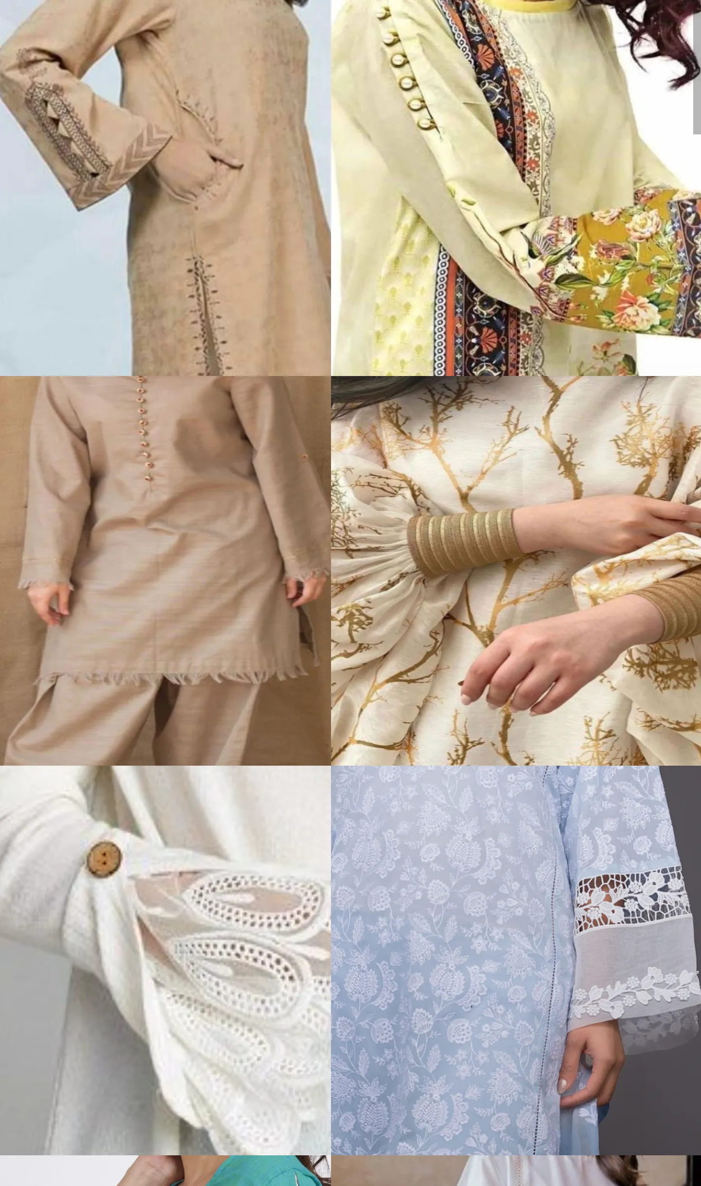 Kurti Sleeves Designs | Indus Appstore | Screenshot