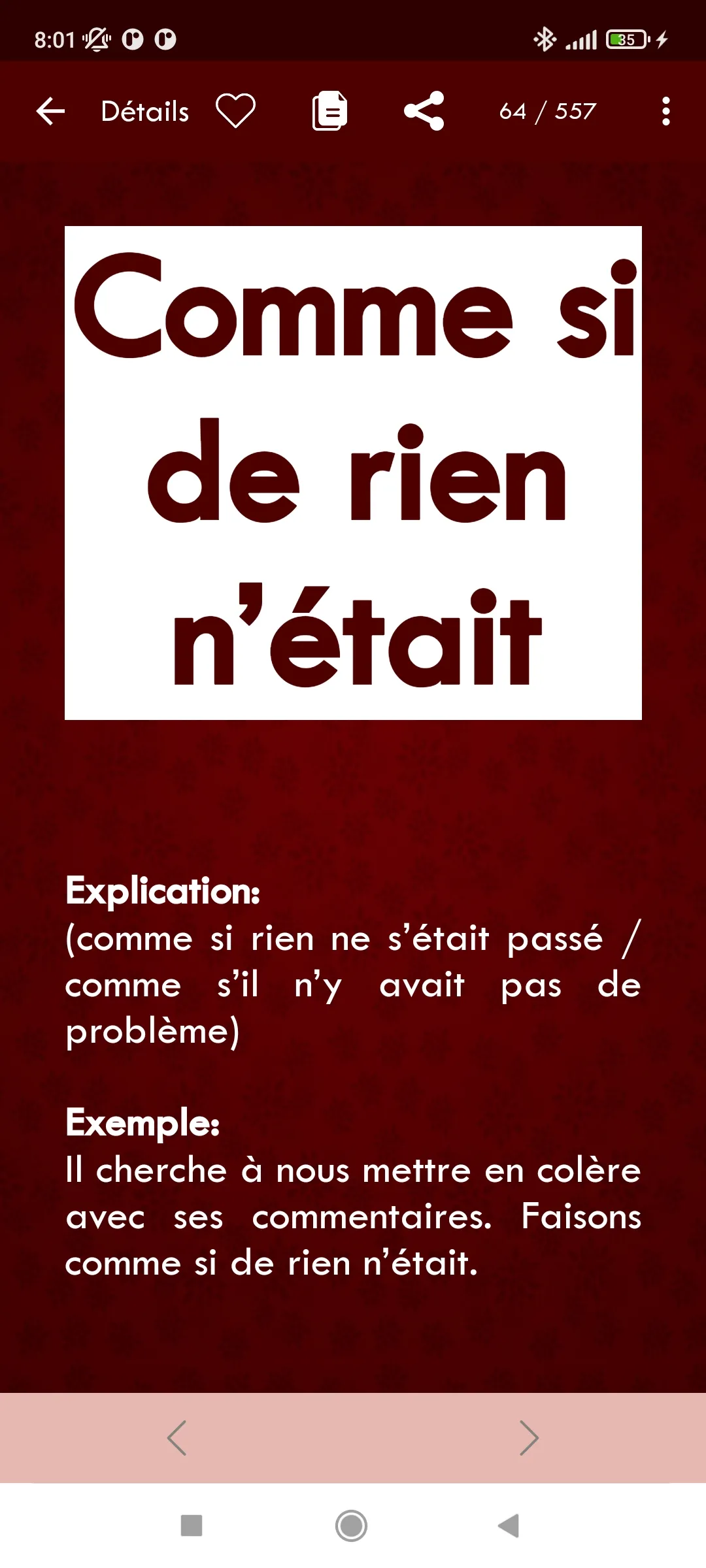 Dictionnaire d'Expressions | Indus Appstore | Screenshot