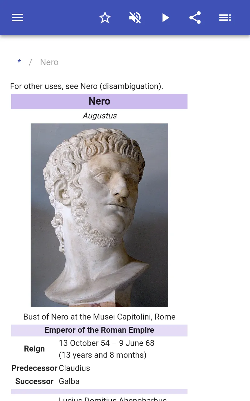 Roman emperors | Indus Appstore | Screenshot