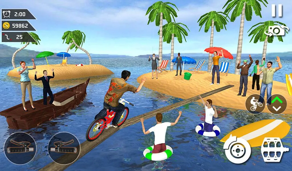 Waterpark BMX Bicycle Surfing | Indus Appstore | Screenshot