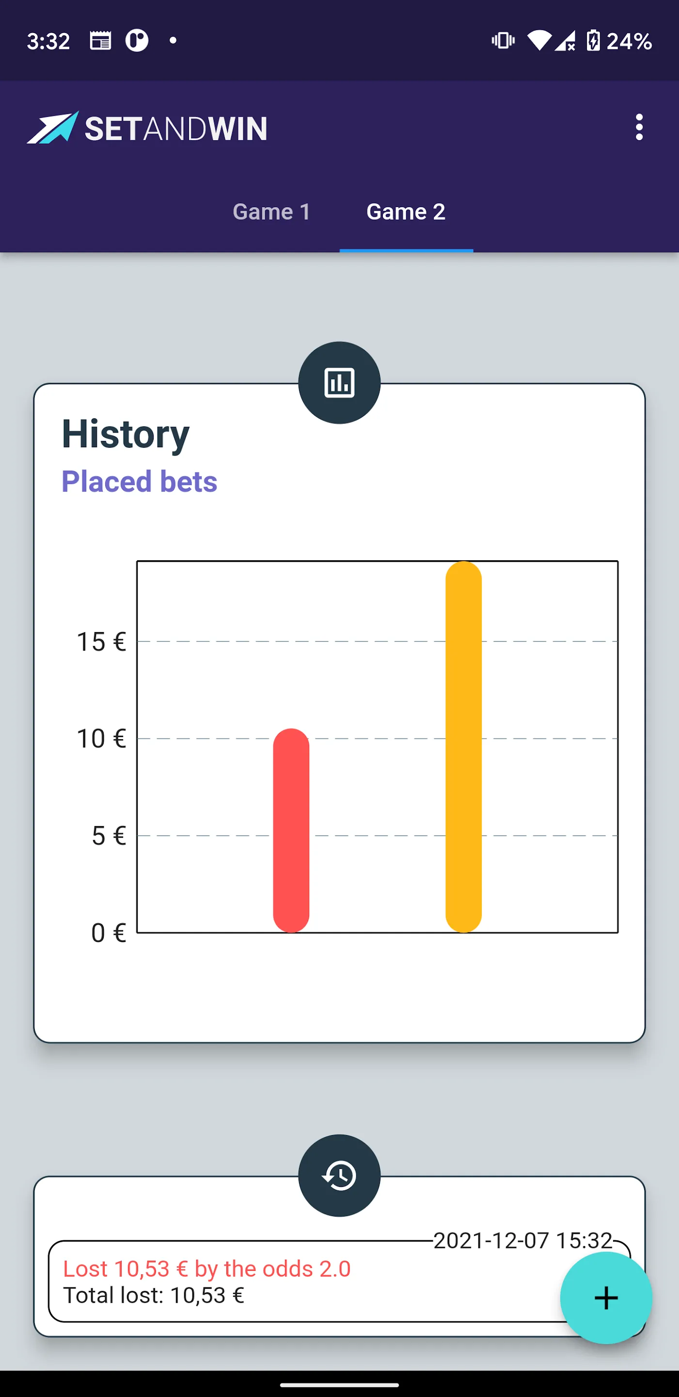 SetAndWin. Bets calculator | Indus Appstore | Screenshot