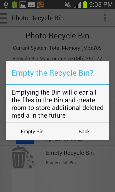 Photo Recycle Bin | Indus Appstore | Screenshot