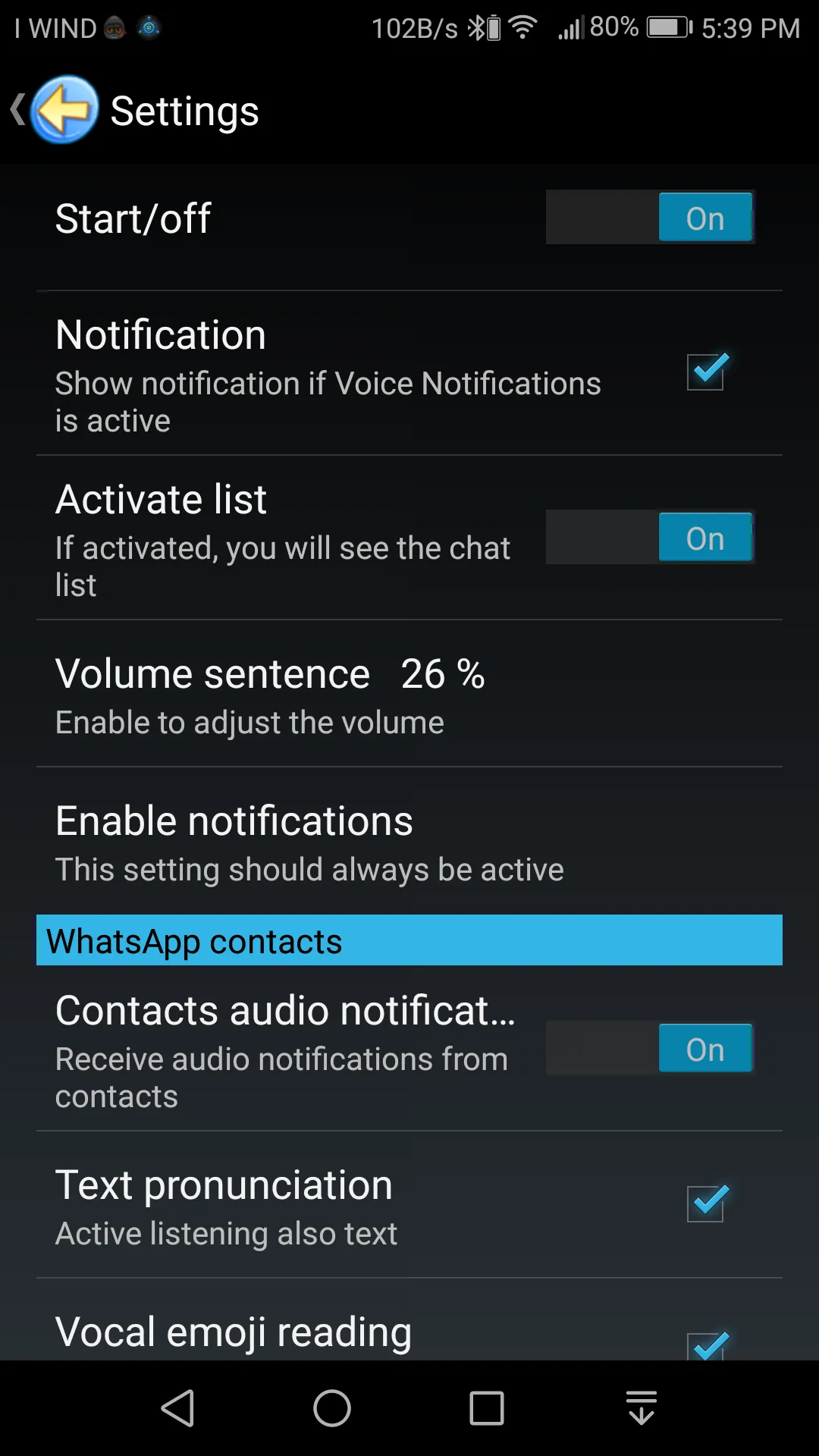 Voice Notifications | Indus Appstore | Screenshot