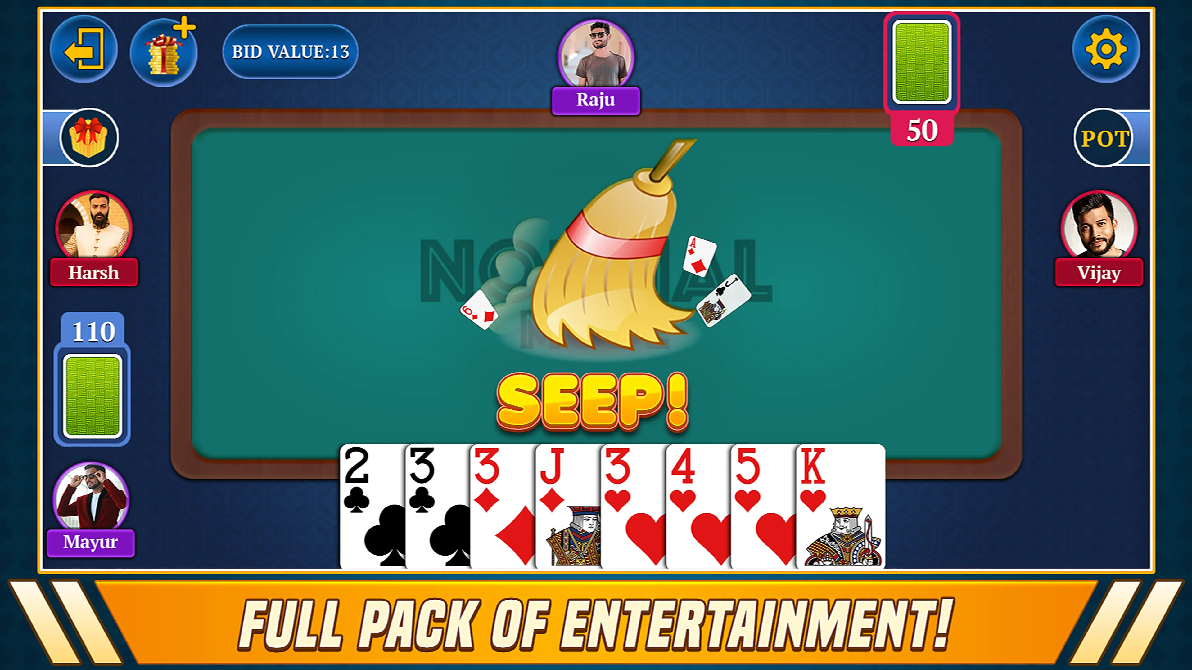 Seep - Offline Card Games | Indus Appstore | Screenshot