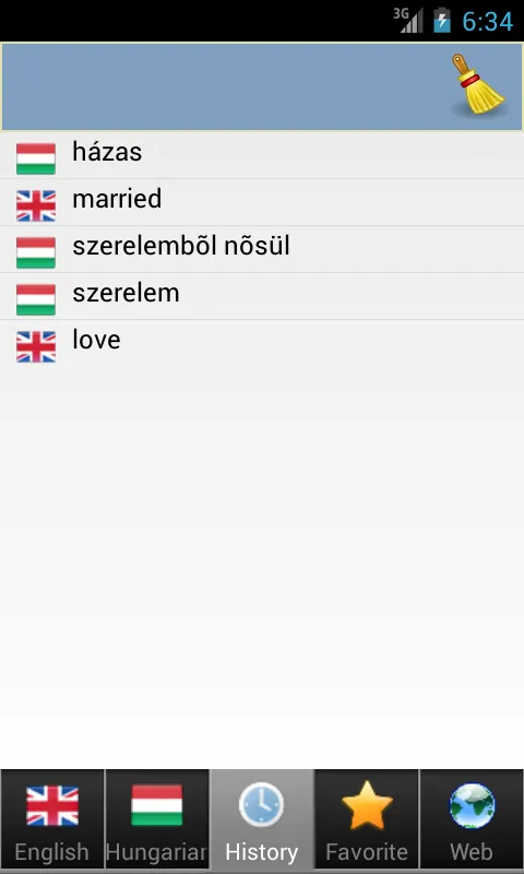 Hungarian dict fordito szotar | Indus Appstore | Screenshot