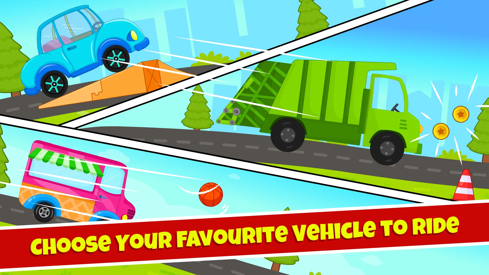 Tizi Town Car Racing for Kids | Indus Appstore | Screenshot