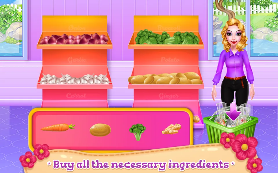 Mommy Cooking Vegetable Curry | Indus Appstore | Screenshot