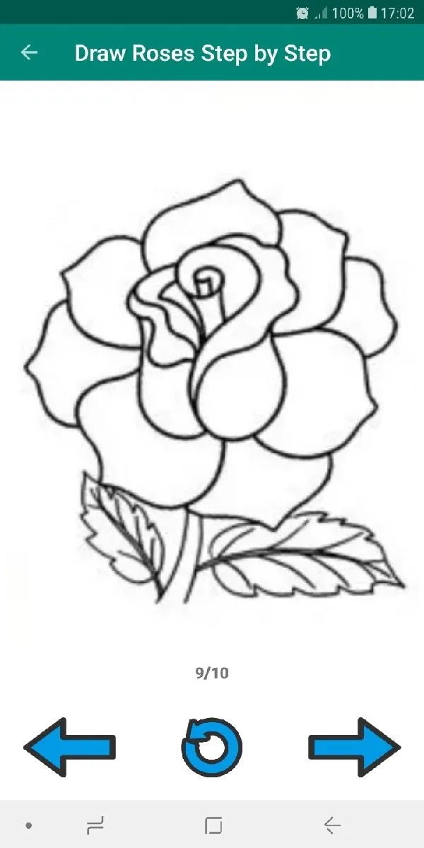 Learn to Draw Roses Flower | Indus Appstore | Screenshot