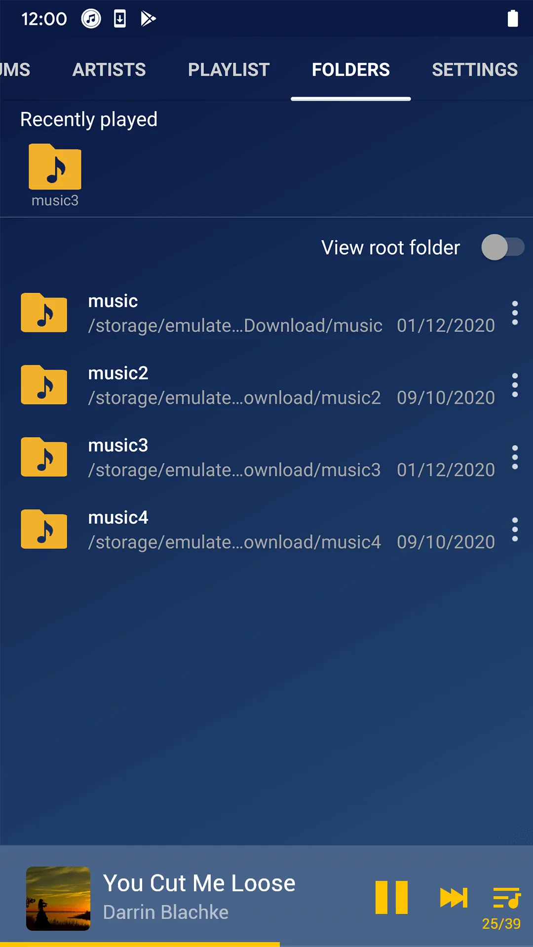 Music Player - MP3 Player | Indus Appstore | Screenshot