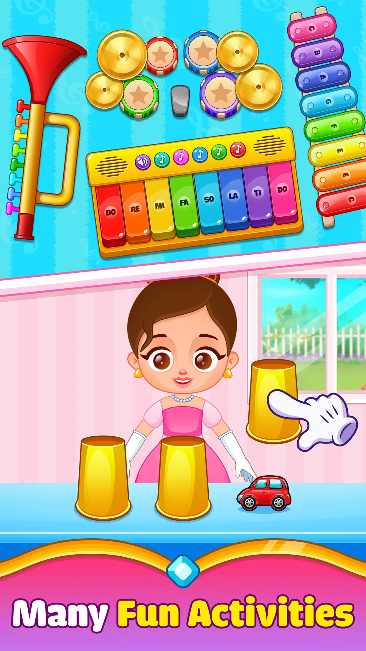 Princess Baby Phone Game | Indus Appstore | Screenshot