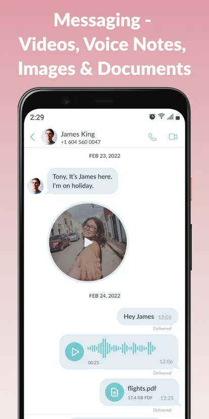 Number2Go: Second Phone Number | Indus Appstore | Screenshot