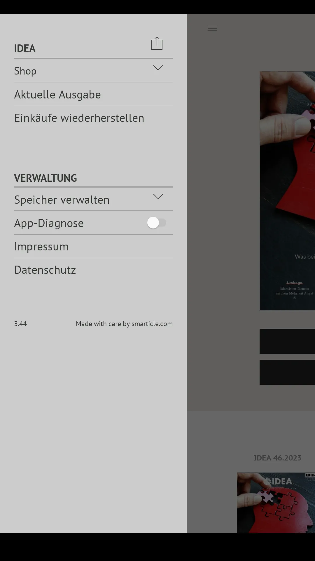 IDEA MAGAZIN | Indus Appstore | Screenshot