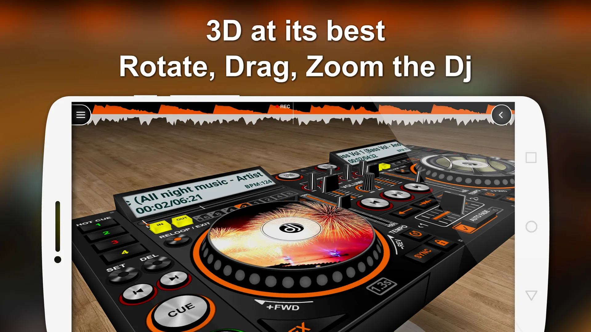 DiscDj 3D Music Player - 3D Dj | Indus Appstore | Screenshot