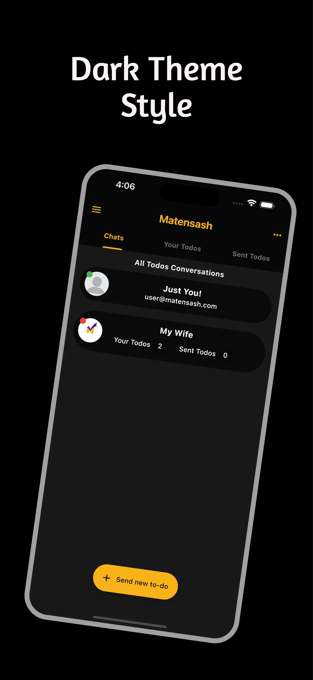 Matensash - To Do List by Chat | Indus Appstore | Screenshot