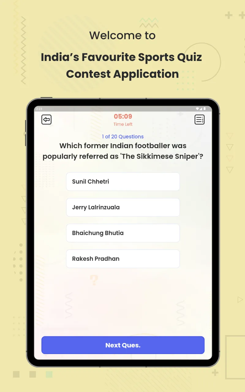 Ultimate Sports Quiz | Indus Appstore | Screenshot