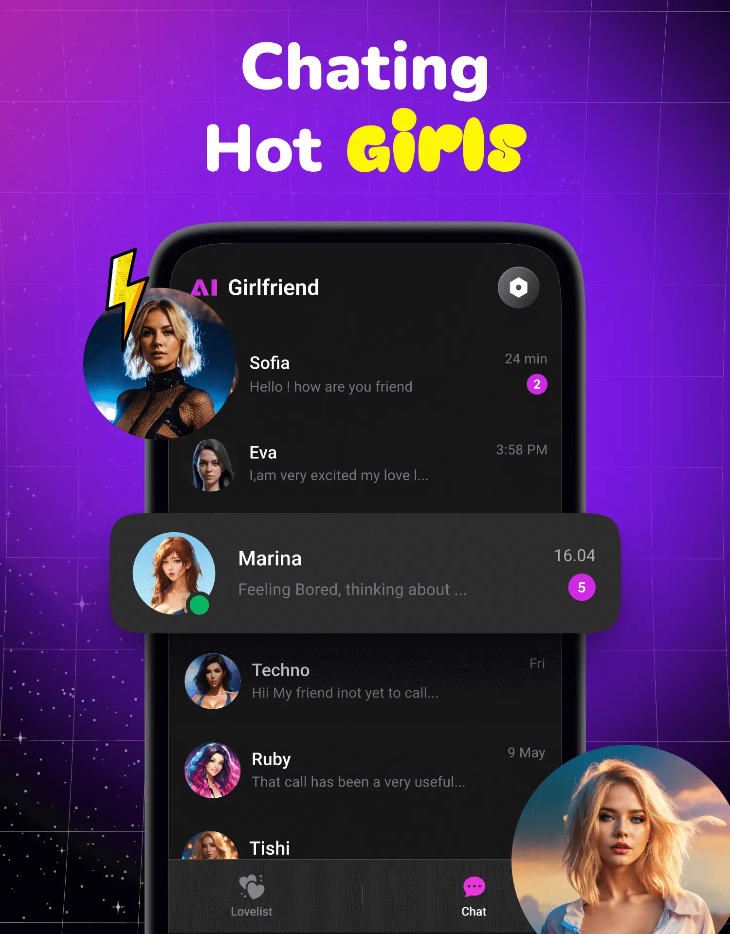 AI Girlfriend - AI Friend | Indus Appstore | Screenshot