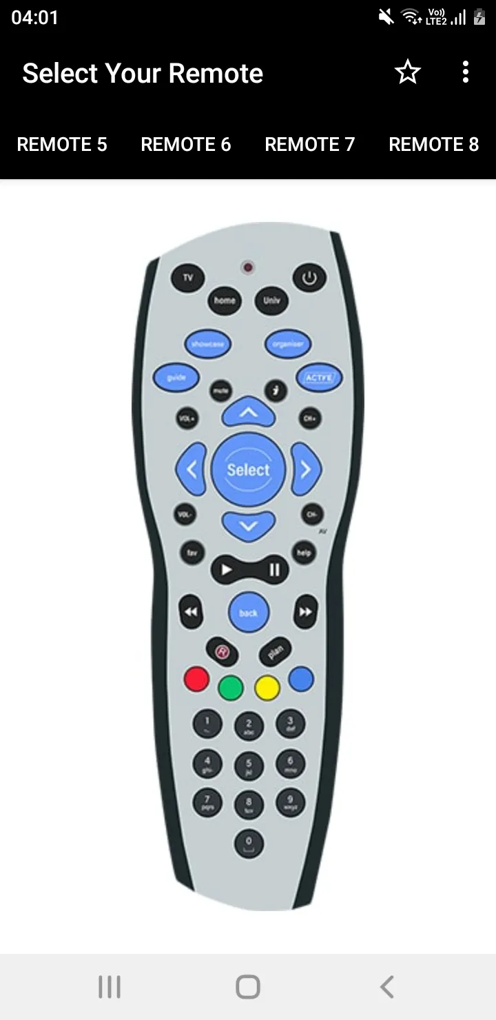 Remote Control For Tata Sky | Indus Appstore | Screenshot