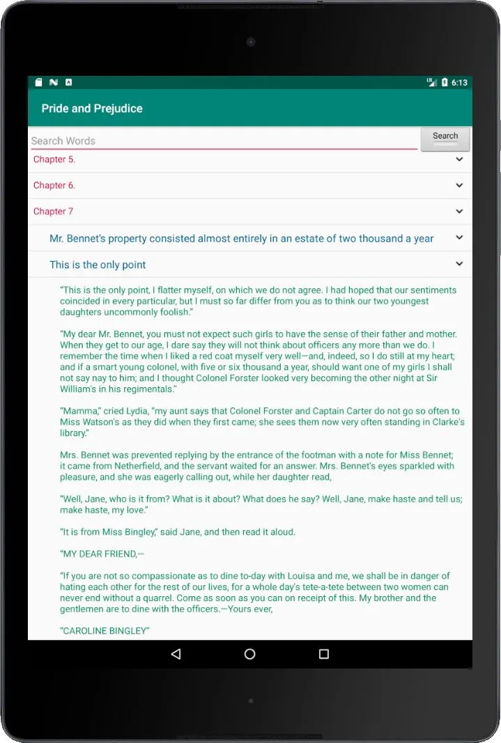Pride and Prejudice | Indus Appstore | Screenshot