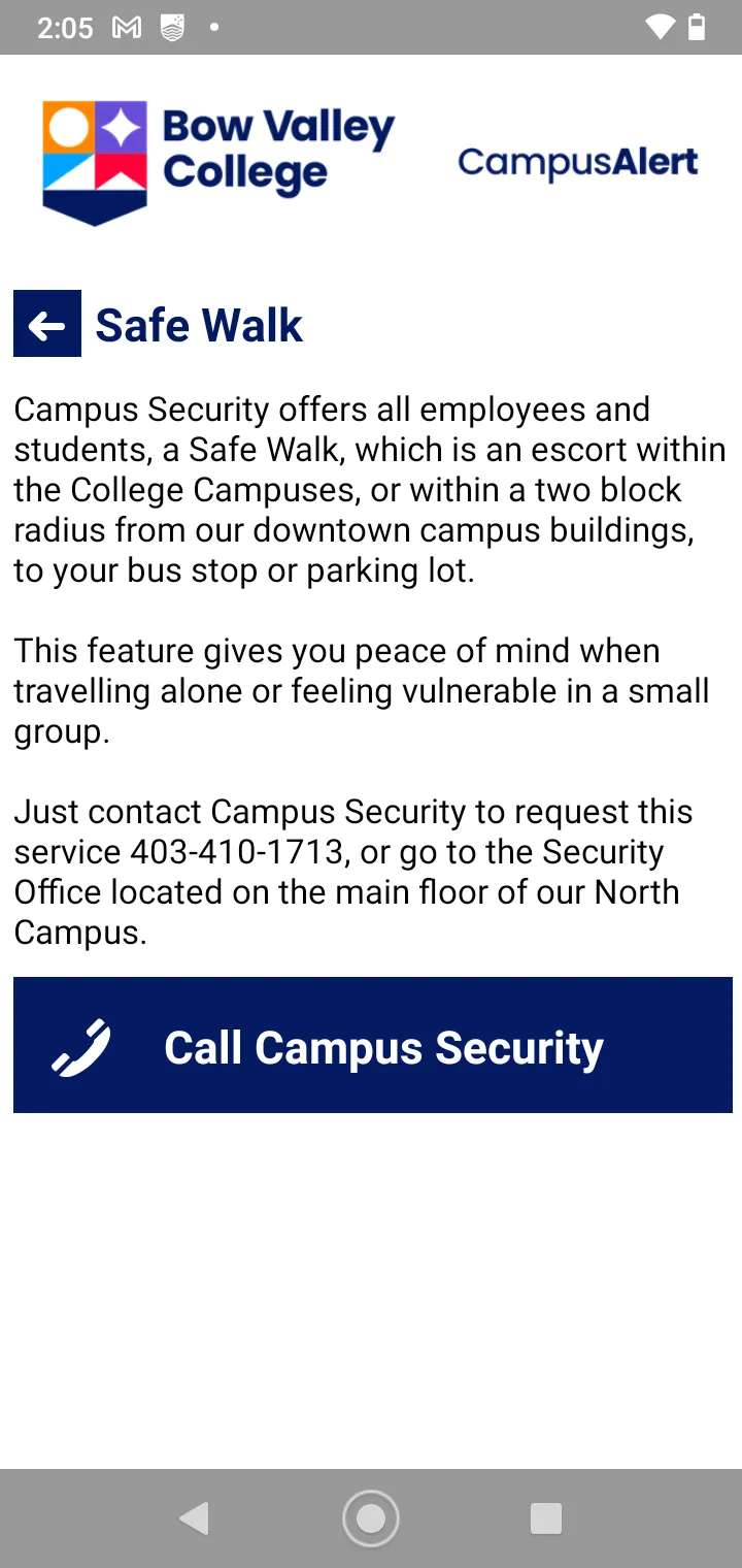 CampusAlert | Indus Appstore | Screenshot