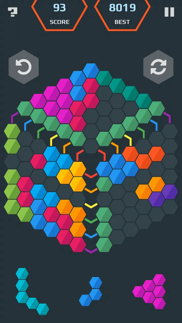 HexaMania Puzzle | Indus Appstore | Screenshot