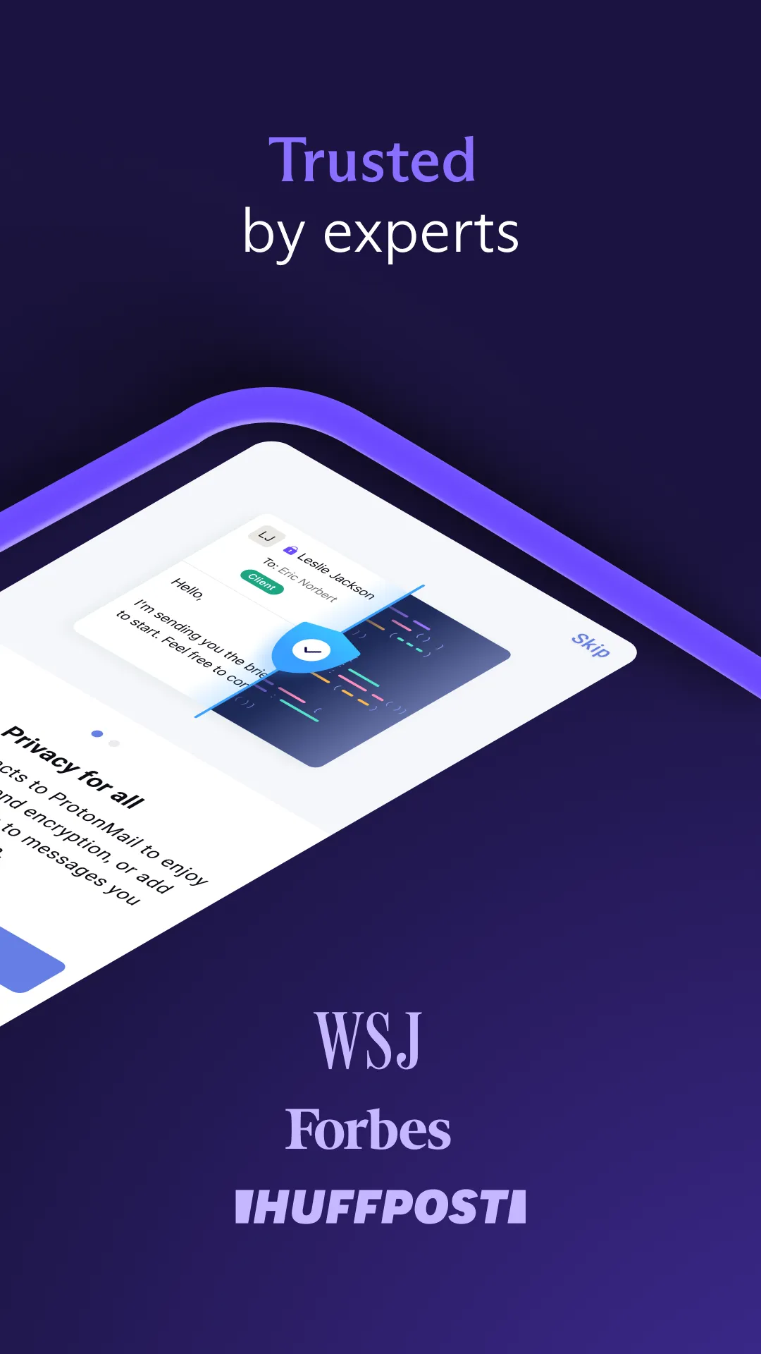 Proton Mail: Encrypted Email | Indus Appstore | Screenshot