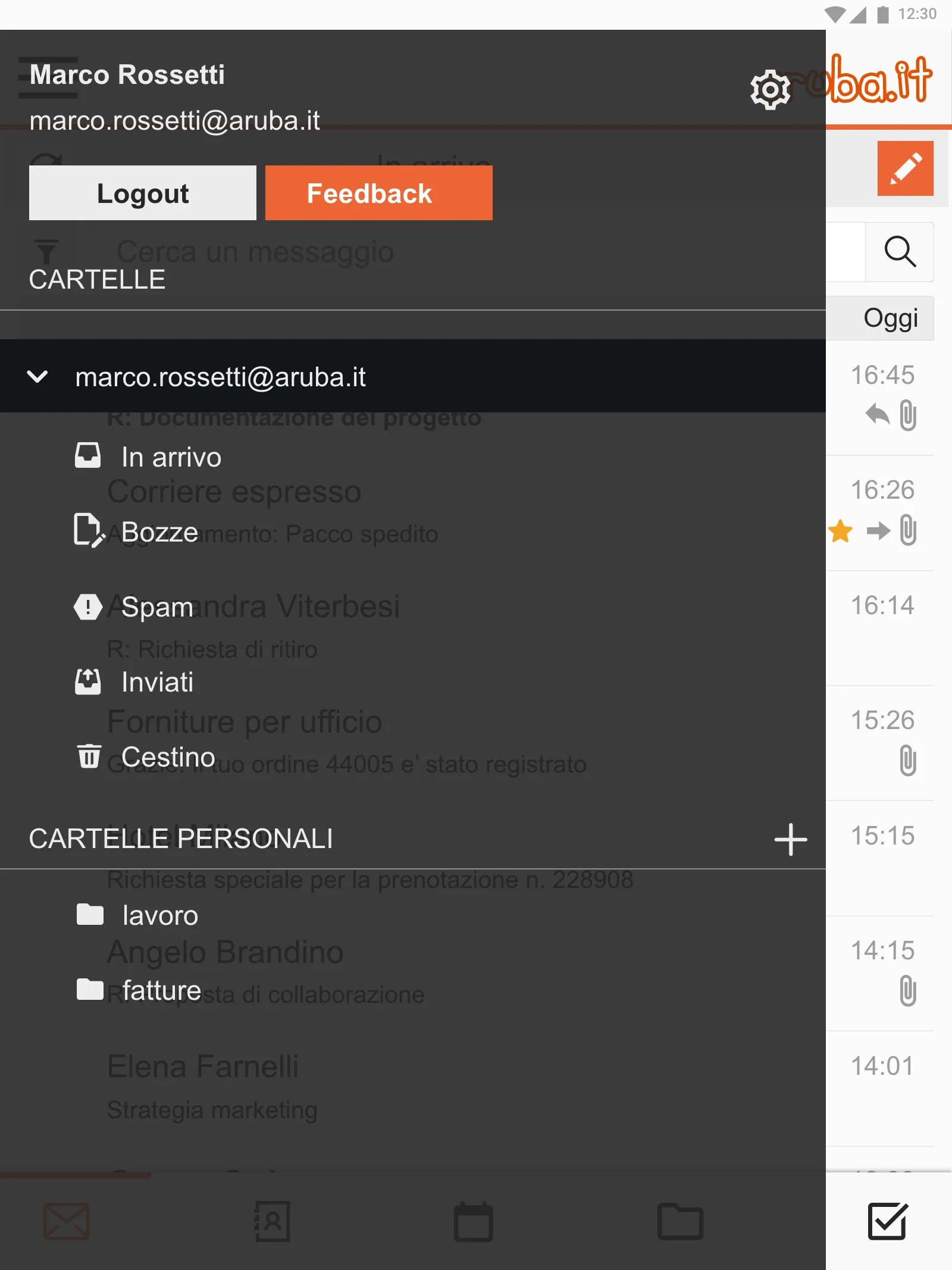 Webmail Aruba.it | Indus Appstore | Screenshot