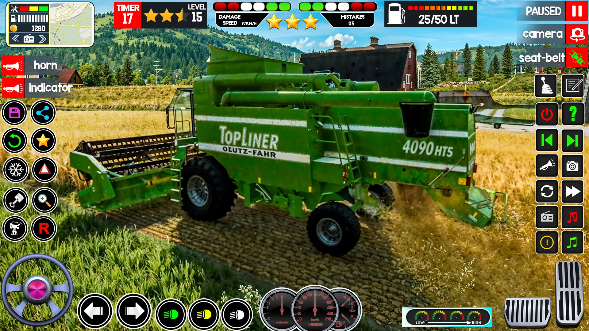 Indian Farming Tractor Games | Indus Appstore | Screenshot