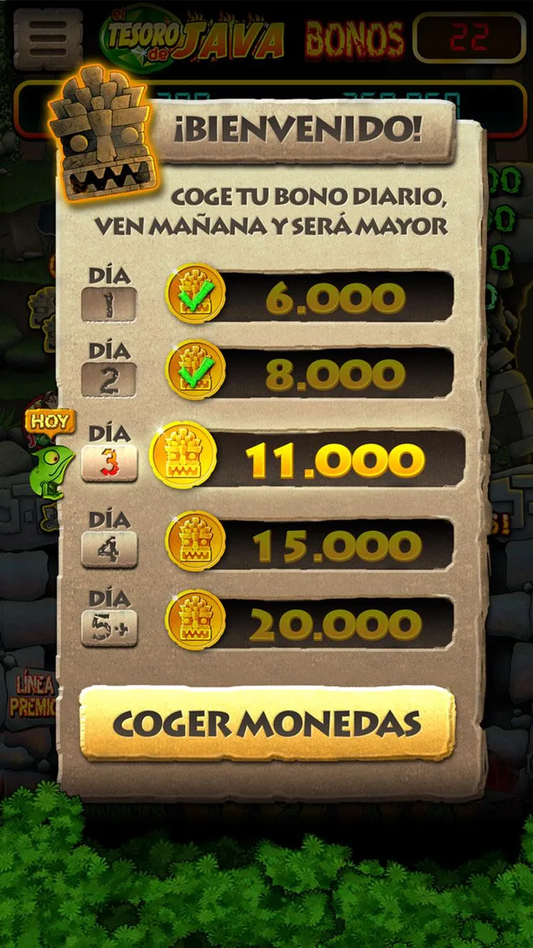 El Tesoro de Java -Tragaperras | Indus Appstore | Screenshot
