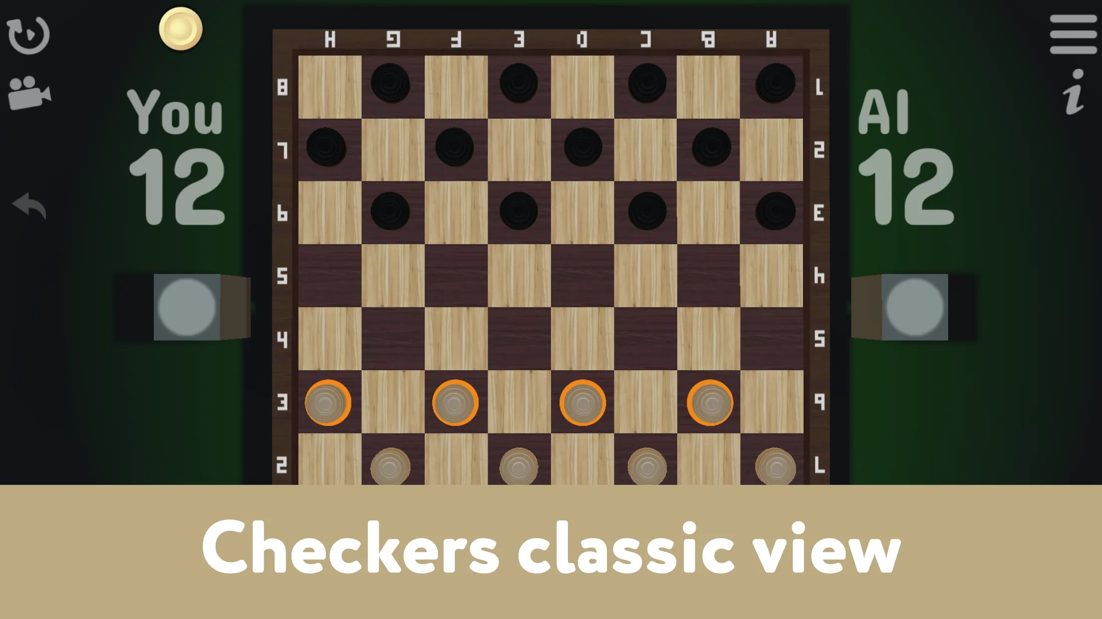 Checkers for two - Draughts | Indus Appstore | Screenshot