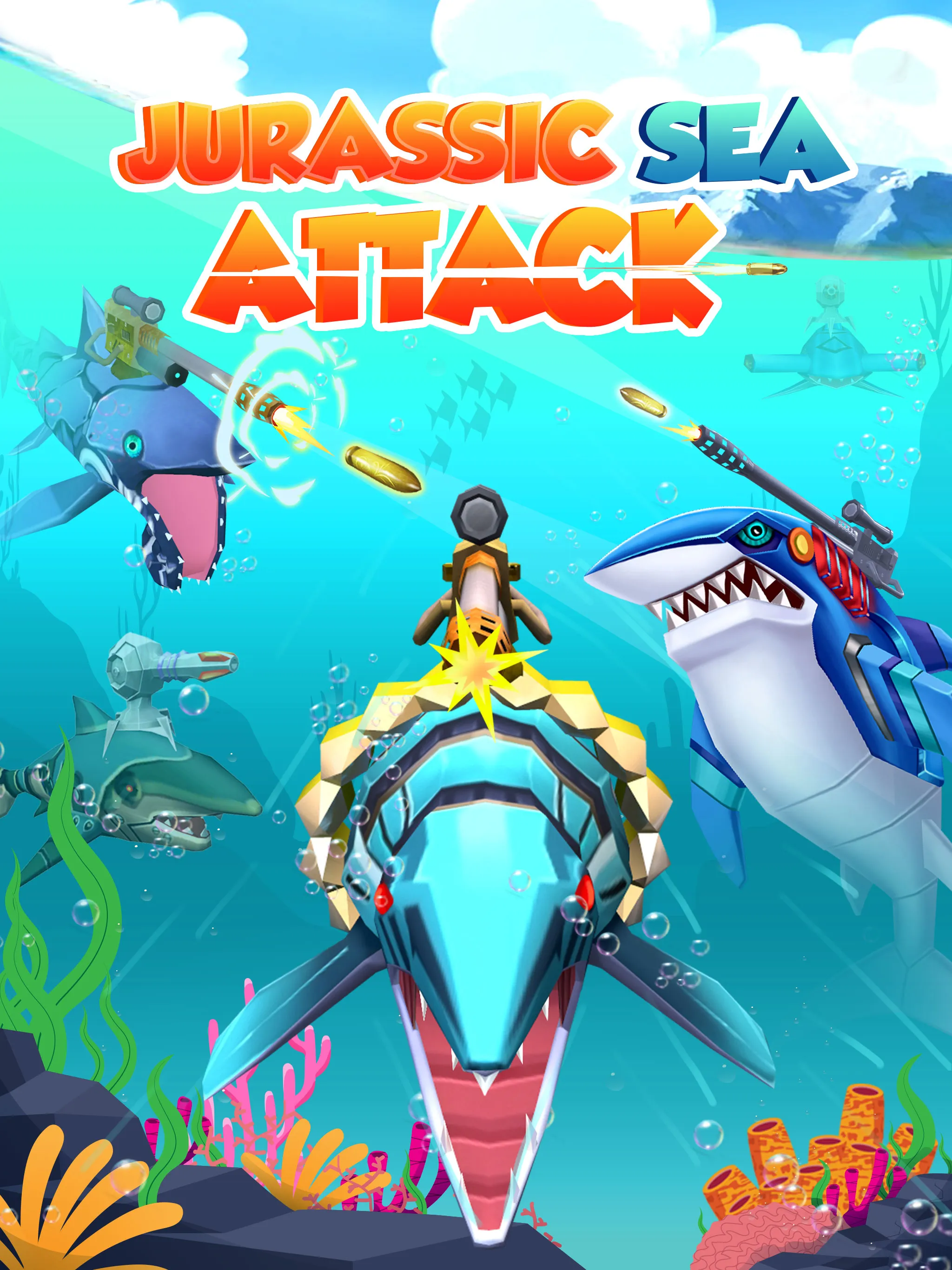 Jurassic Sea Attack | Indus Appstore | Screenshot