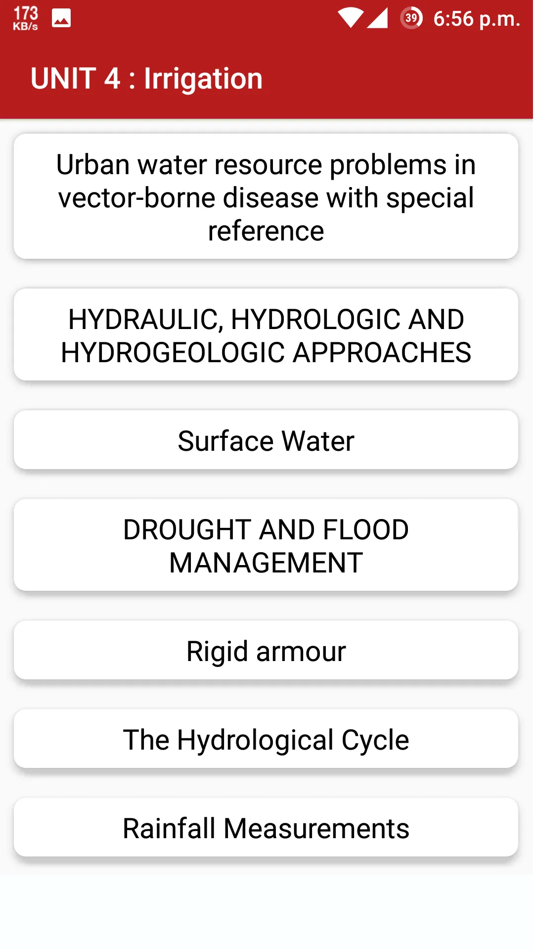 Water Resources Engineering | Indus Appstore | Screenshot