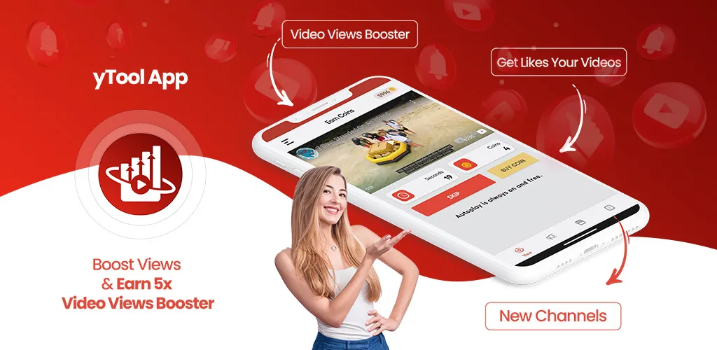 yTool - Boost Subscribe & View | Indus Appstore | Screenshot