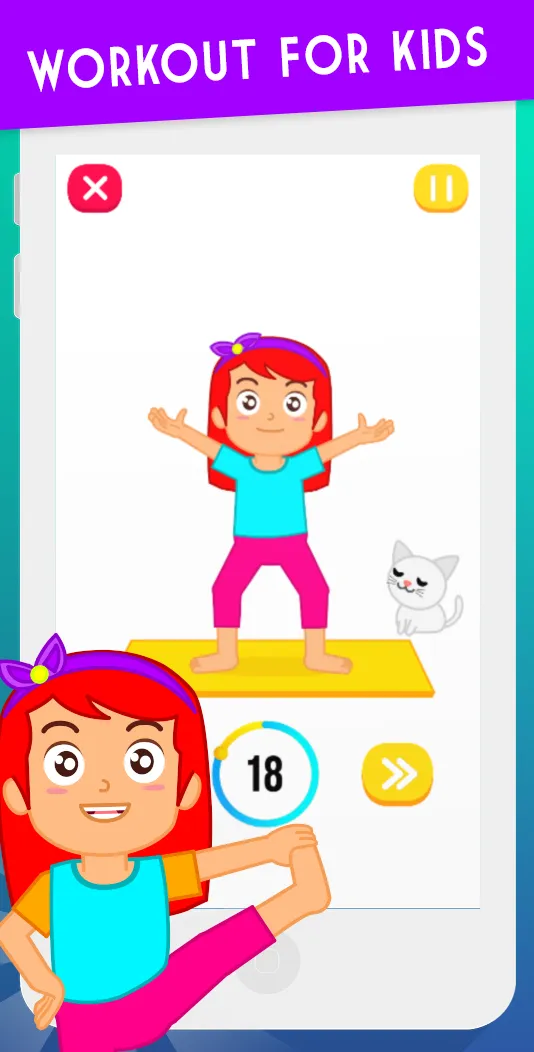 Kids Exercise: Kids Workout | Indus Appstore | Screenshot