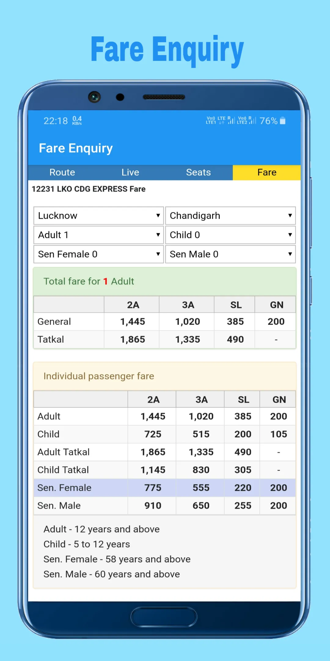 Train Enquiry Live Train PNR | Indus Appstore | Screenshot