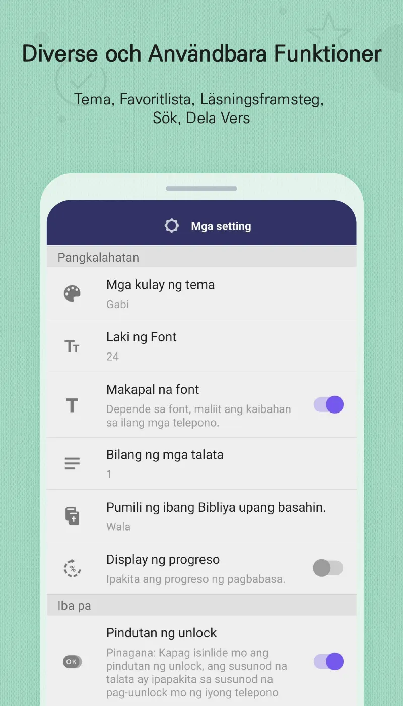 BitBibeln (Låsskärm) | Indus Appstore | Screenshot