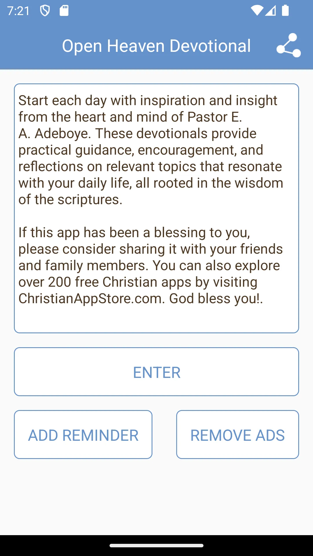 Open Heaven Daily Devotional | Indus Appstore | Screenshot