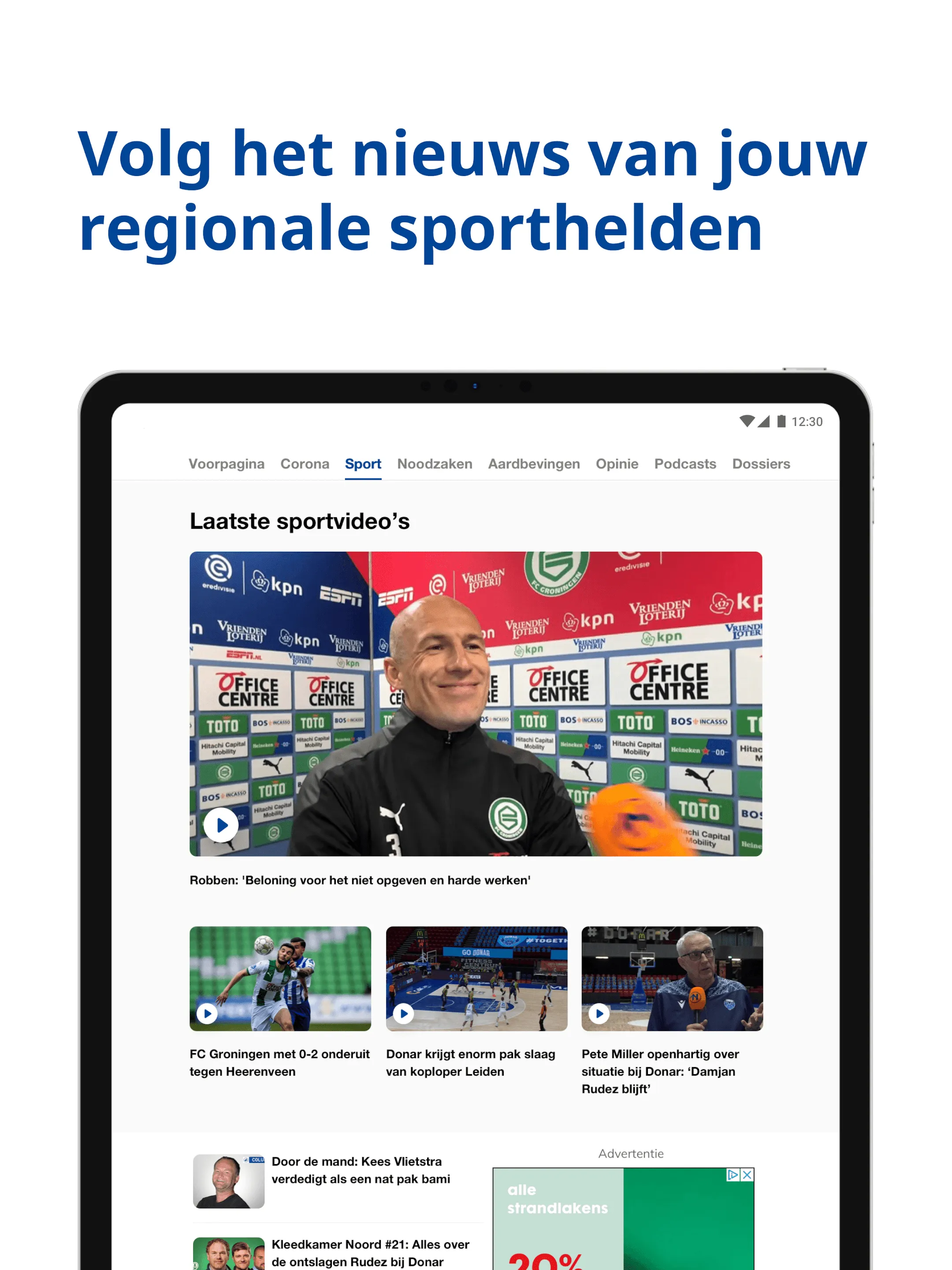 RTV Noord | Indus Appstore | Screenshot