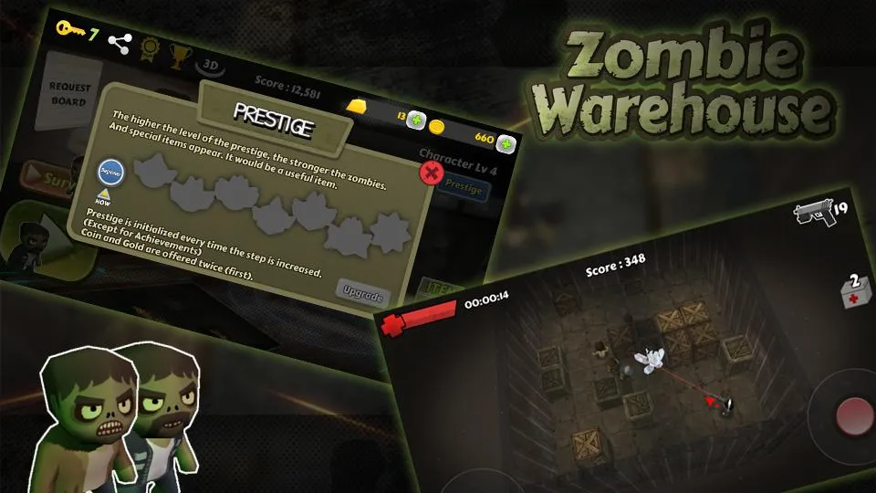 Zombie Warehouse 3D: Recapture | Indus Appstore | Screenshot