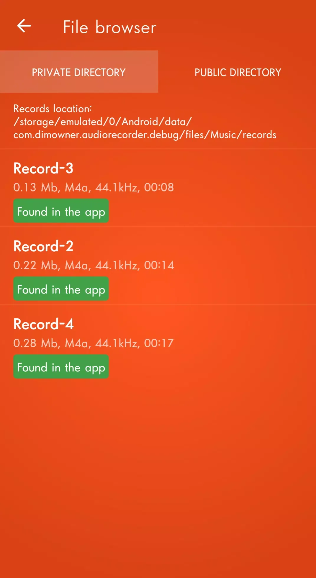 HD Audio & Sound Recorder | Indus Appstore | Screenshot