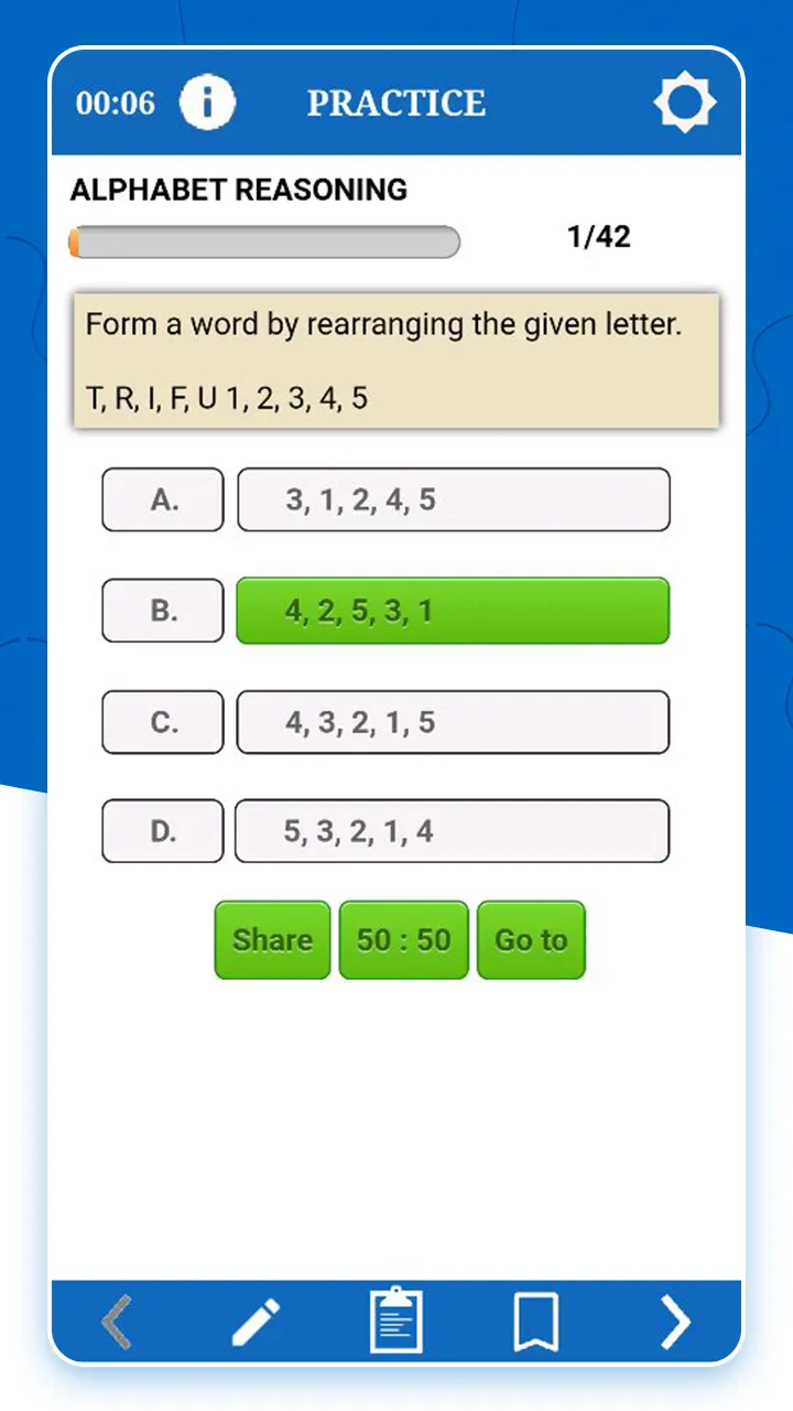 Logical Reasoning Test | Indus Appstore | Screenshot